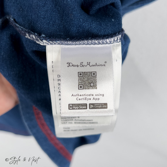 Deus Ex Machina Motorcycles Shield Tee Size 2XL 100% Cotton Retro NWT - Picture 3 of 6